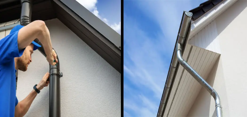 How to Turn a Corner With a Downspout