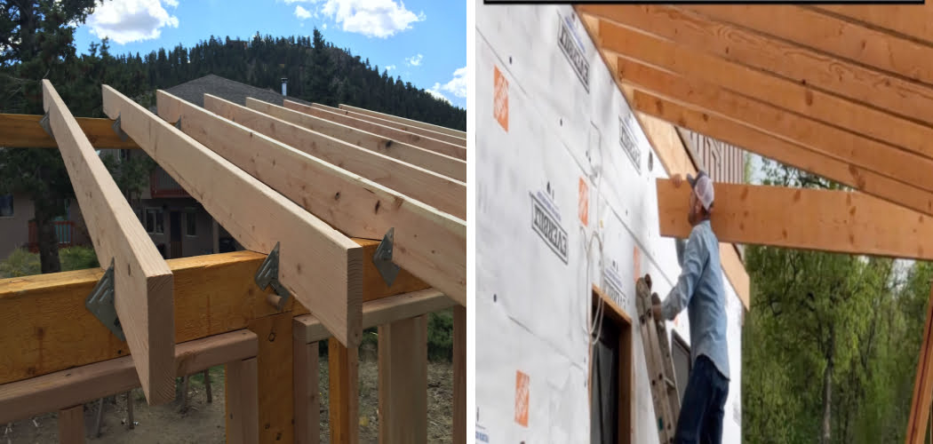 How to Attach Rafters to Ledger Boards