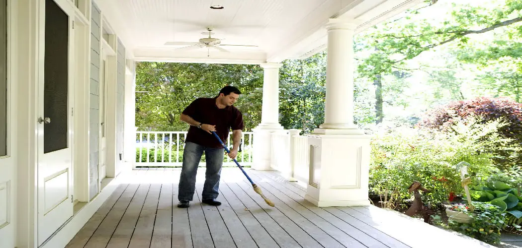 How to Clean Balcony Without Hose