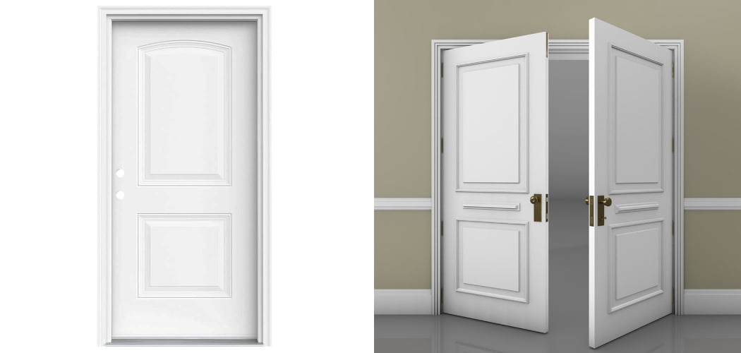 Can You Use Two Single Doors to Make a Double Door