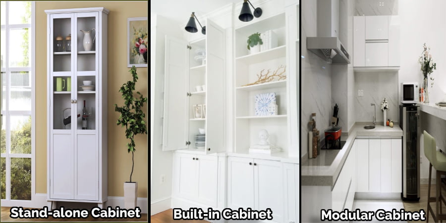 Three Types of Cabinet
