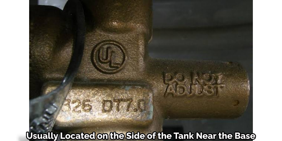 Usually Located on the Side of the Tank Near the Base