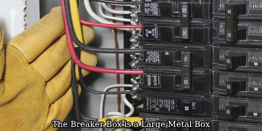 The Breaker Box is a Large Metal Box