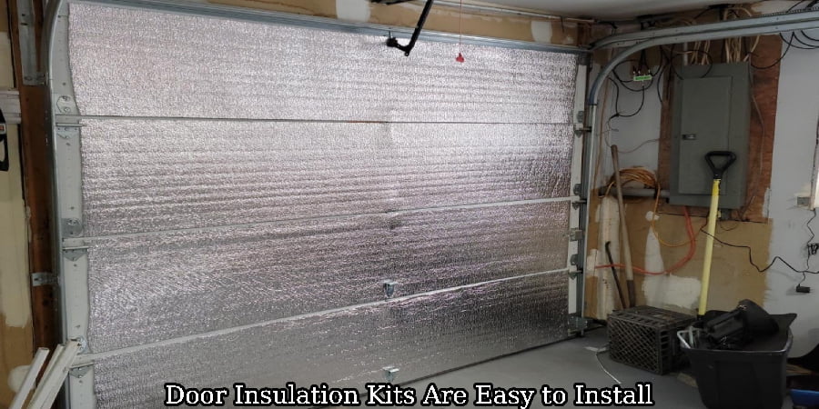 Door Insulation Kits Are Easy to Install 