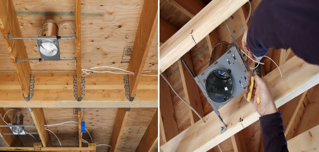 How To Remove New Construction Recessed Lights Without Attic Access