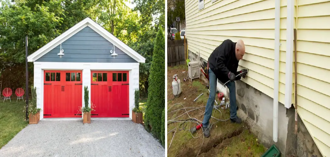 How to Run Power to a Detached Garage Above Ground