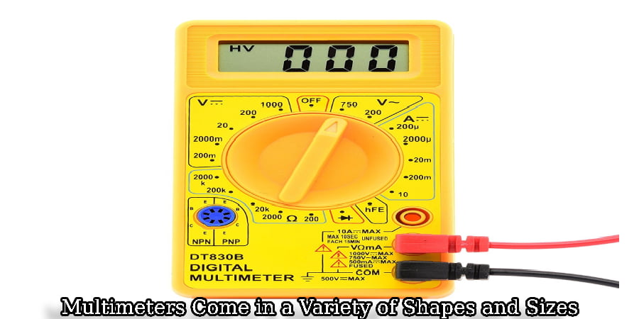 Multimeters Come in a Variety of Shapes and Sizes