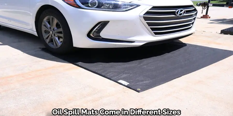 Oil Spill Mats Come in Different Sizes