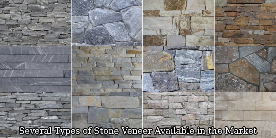 Several Types of Stone Veneer Available in the Market