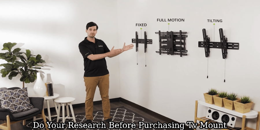 Do Your Research Before Purchasing Tv Mount