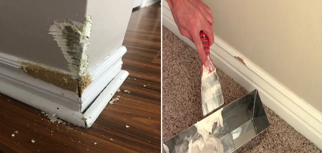 How to Fix Chewed Baseboards